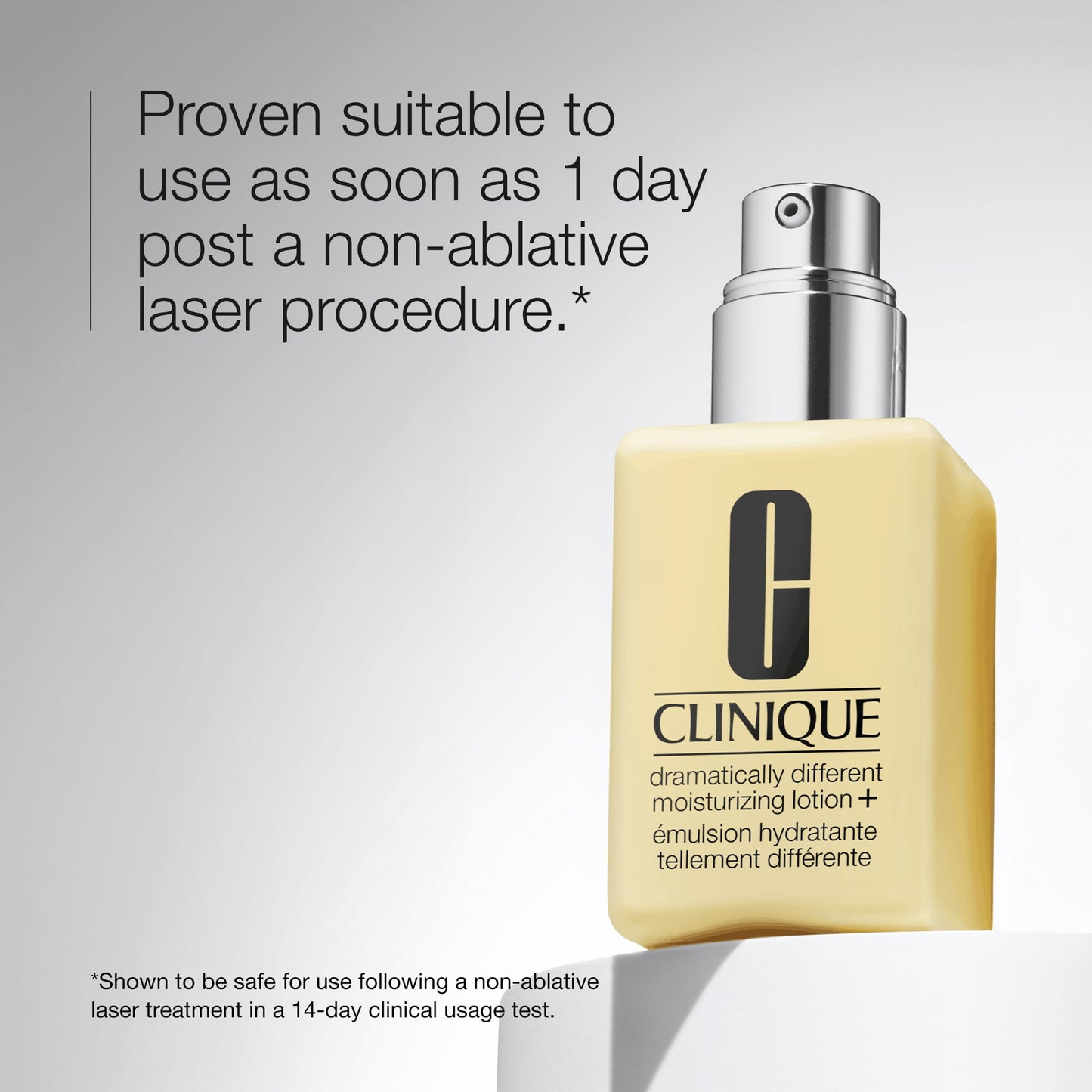 Clinique Dramatically Different Moisturizing Lotion+ | Hydrating Face Mositurizer With Glycerin and Urea | Strengthens Skin Barrier | Step 3 in 3-Step Skin Care Routine, 4.2 Fl Oz