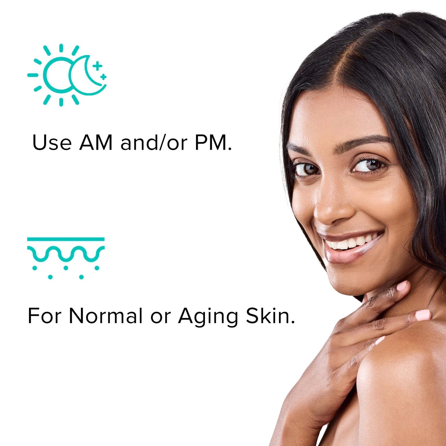 ClarityRx Get Balanced Probiotic Hydrating Face Serum, Natural Plant-Based Skin-Balancing Treatment with Hyaluronic Acid & Antioxidants for Normal & Aging Skin (0.5 fl oz)