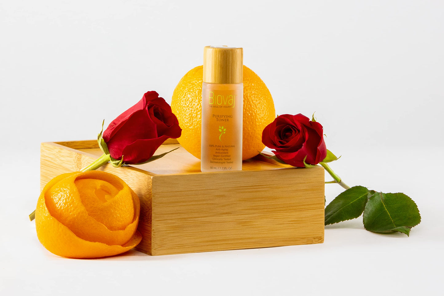 Biovaj Purifying Toner-100% Natural Clean Facial Toner for the Skin pH Balance & Pores, Soothes, Tones, Anti-Aging, Botanical, Vegan Certified, Cruelty-Free, Clinically Tested, All Skin Types