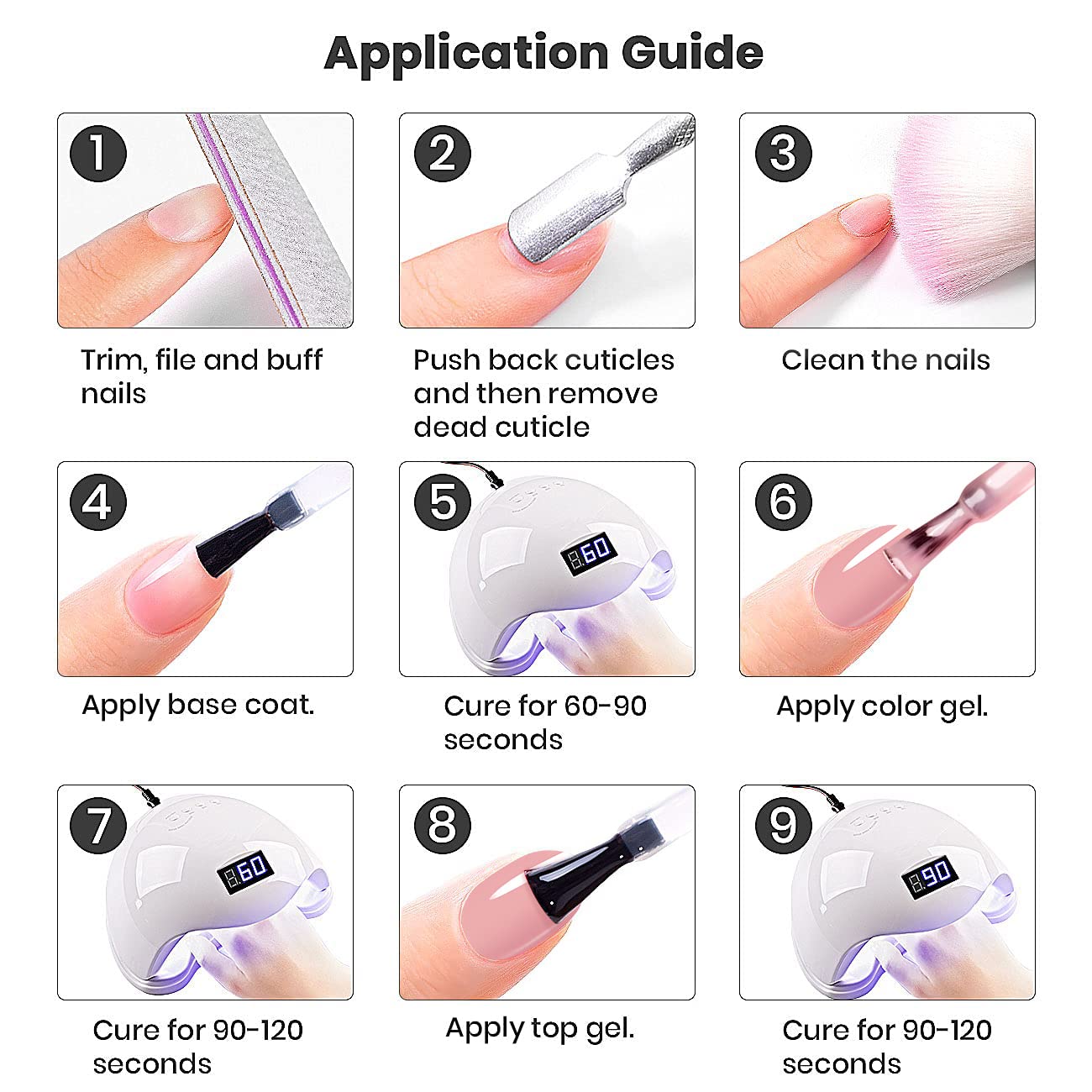 RARJSM Nude Gel Polish Sheer Rose Pink Gel Nail Polish Clear Pink French Manicure Nude Pink Jelly Nail GelPolish Varnish Curing Requires 1pcs 15ml LED UV Gel Soak Off for Home Salon Nail Art DIY