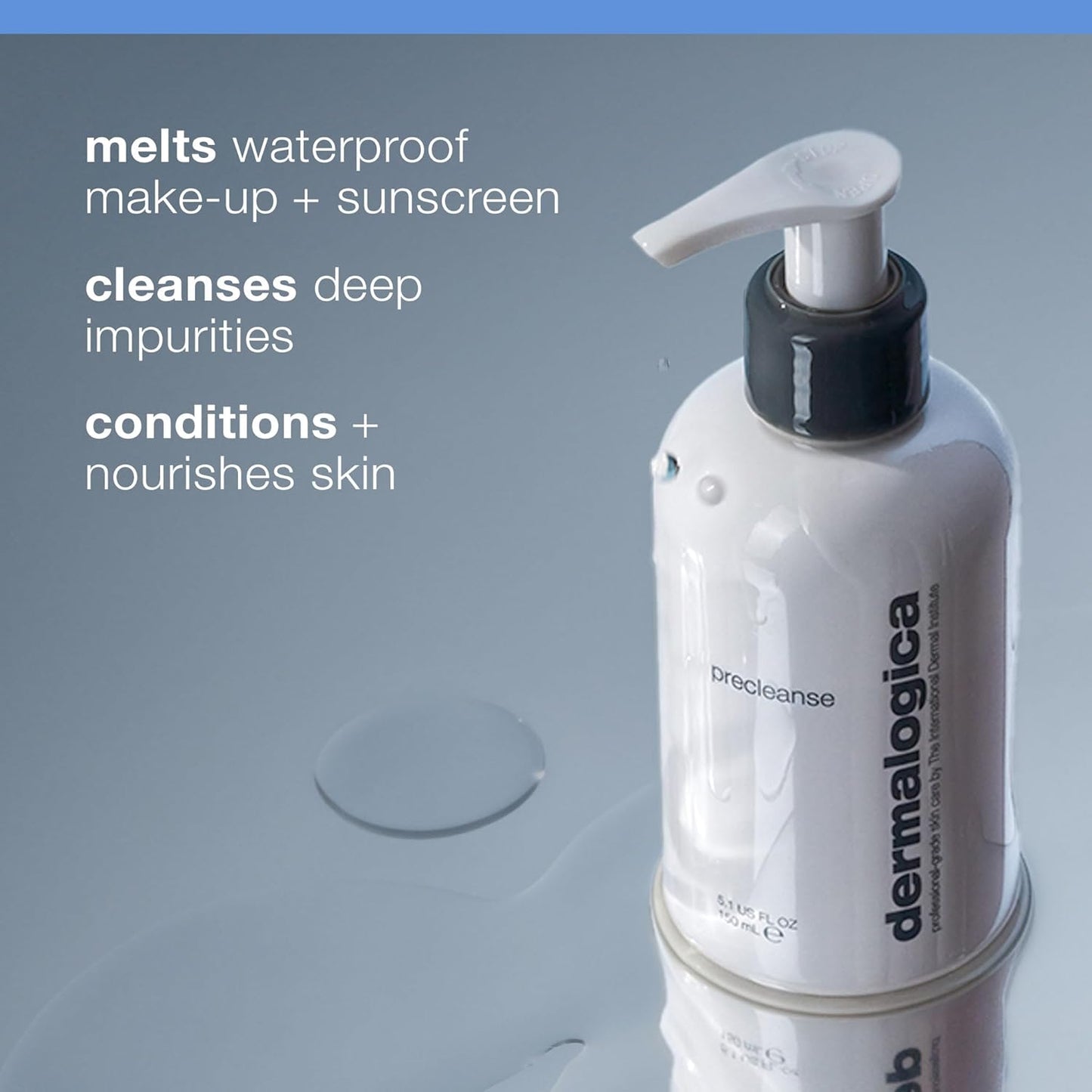 Dermalogica Precleanse Oil Cleanser - Deep Cleansing Makeup Remover for Face | Melts Away Makeup, Oils & Pollutants