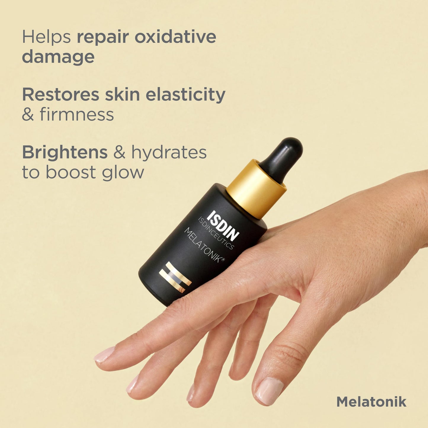 ISDIN Isdinceutics Melatonik Anti-Aging Night Serum with Bakuchiol, 1 fl oz