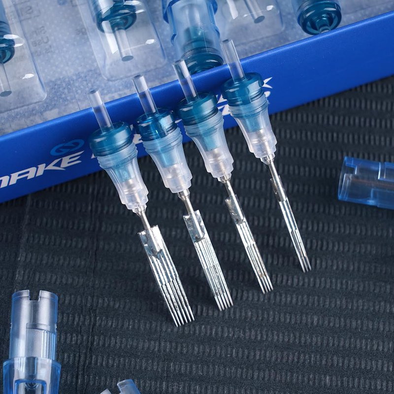 WJX Tattoo Cartridges 20Pcs Disposable Needles Curved Magnum 1009RM