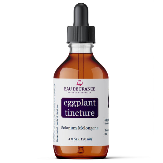 Eggplant Tincture for Skin Disorders Helps to Condition Regenerate Discolored Thickened Scaly Skin (4 oz)