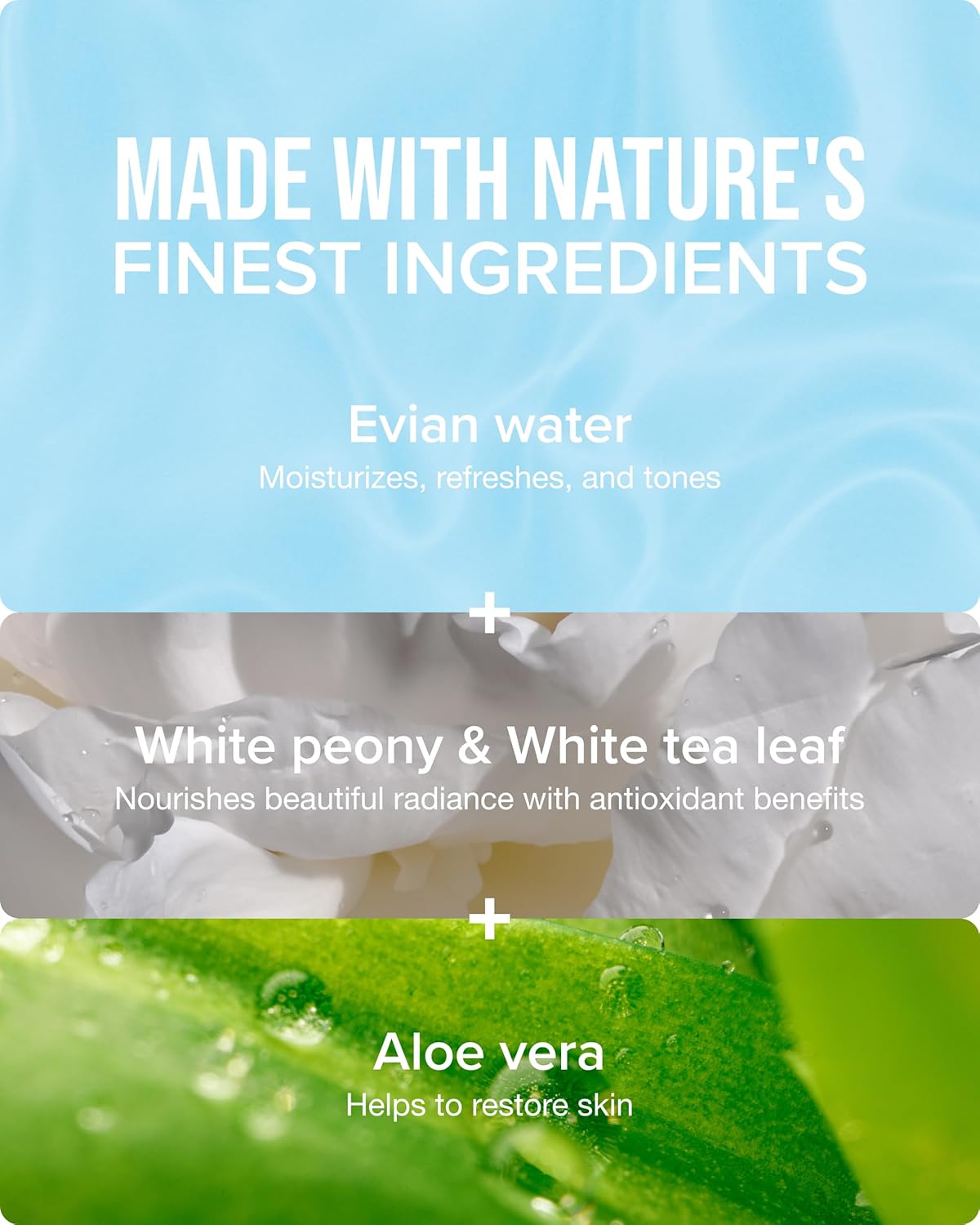 Evian Facial Spray - Hydrating Face Mist with Natural Mineral Water & Plant Extracts | 3.38 oz