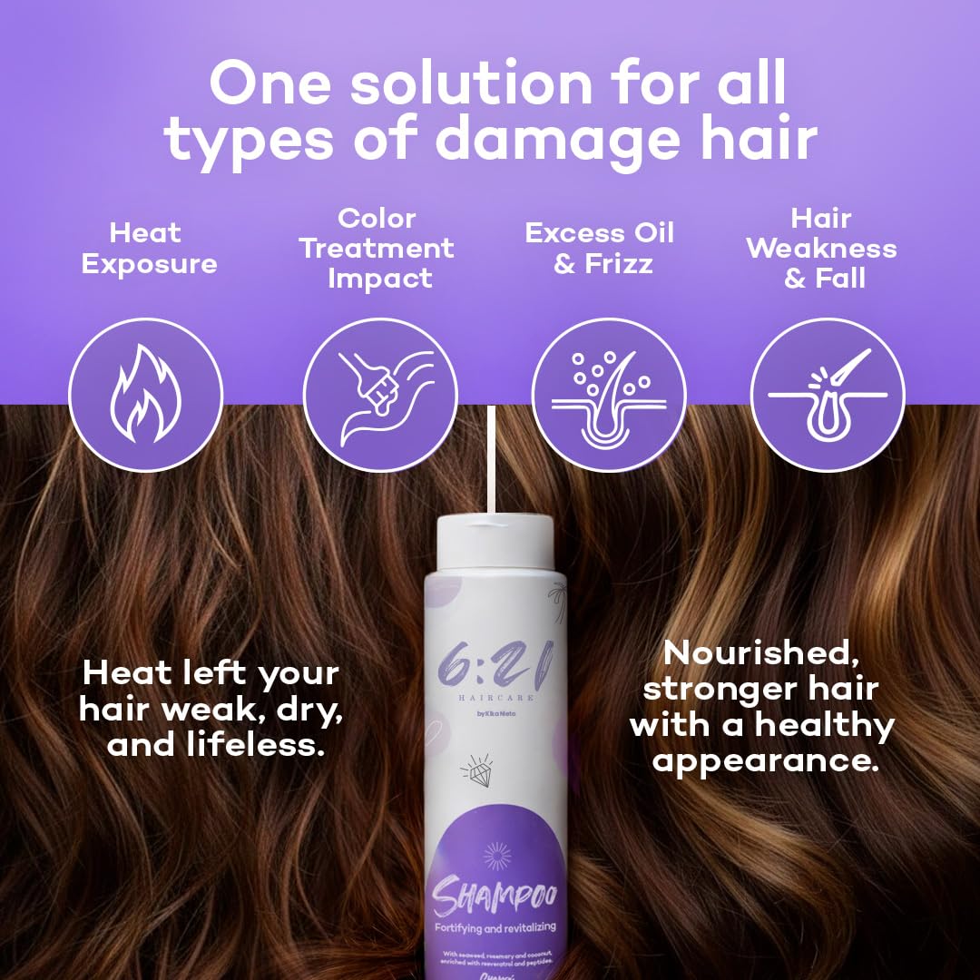 Onion and Rosemary Hair Growth Shampoo for Hair Loss and Thinning, Sulfate-Free, 16.9oz, 621 By Kika Nieto