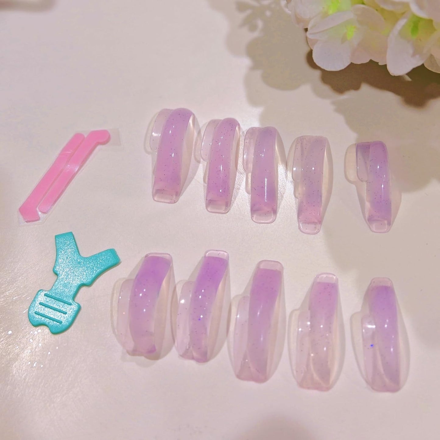 Silicone Lash Lift Shields - Japanese Cat Eye Pads for J Curl Lifting | 5 Sizes, Elastic Perming Rods