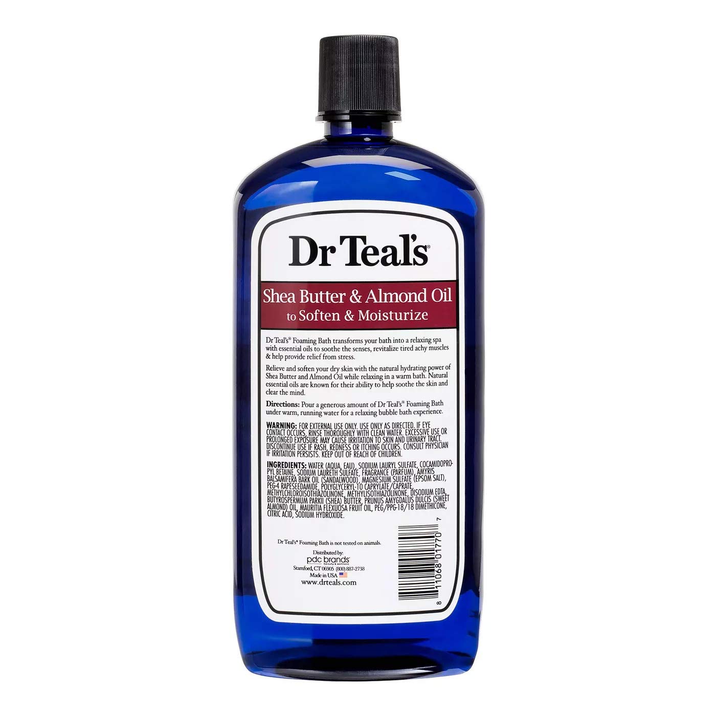 Dr Teal's Foaming Bath Variety Gift Set (2 Pack, 34oz Ea) - Soften & Moisturize Shea Butter & Almond Oil, Nourish & Protect Coconut Oil - Essential Oils Blended with Pure Epsom Salt - At Home Spa Kit