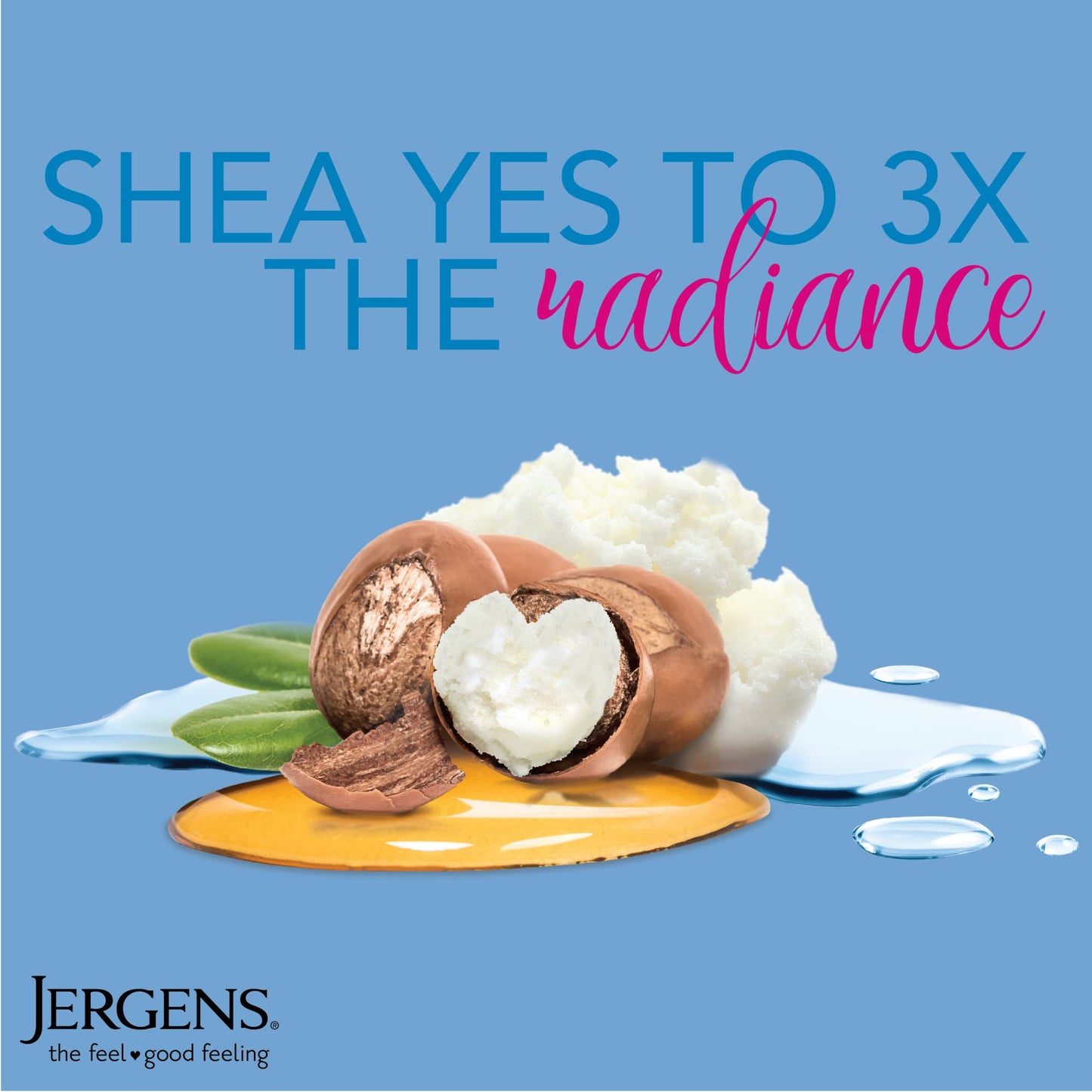 Jergens Wet Skin Body Moisturizer With Coconut Oil, In Shower Lotion For Dry Skin 10 Fl Oz & Wet Skin Body Moisturizer with Shea Butter Oil, Pure Shea Butter In Shower Lotion