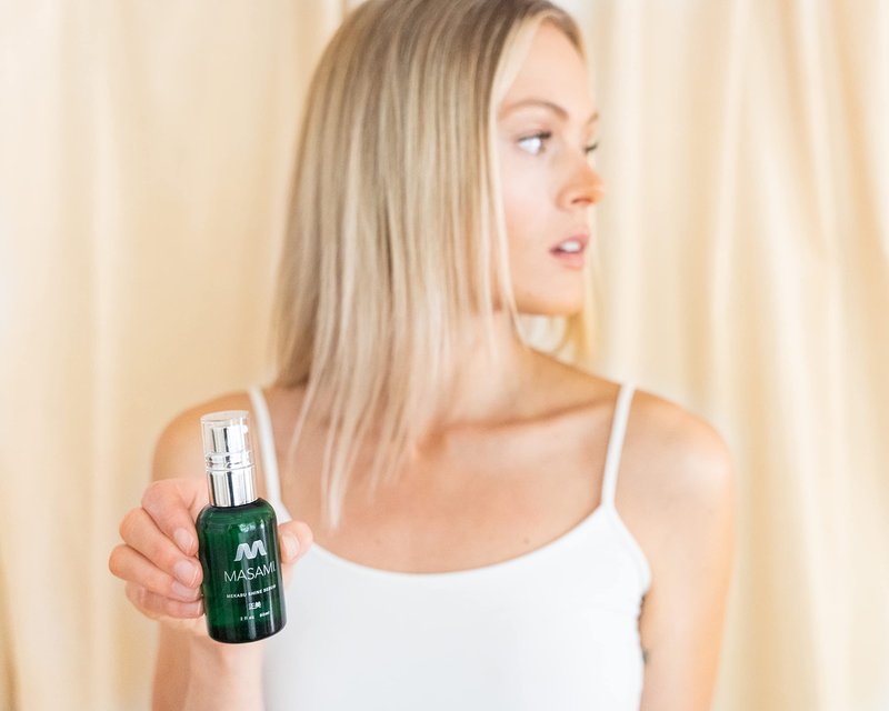 MASAMI Mekabu Hydrating Shine Serum | Sulfate Free | Paraben Free | Phthalate Free | Cruelty Free | Vegan | Salon Quality | Color Safe