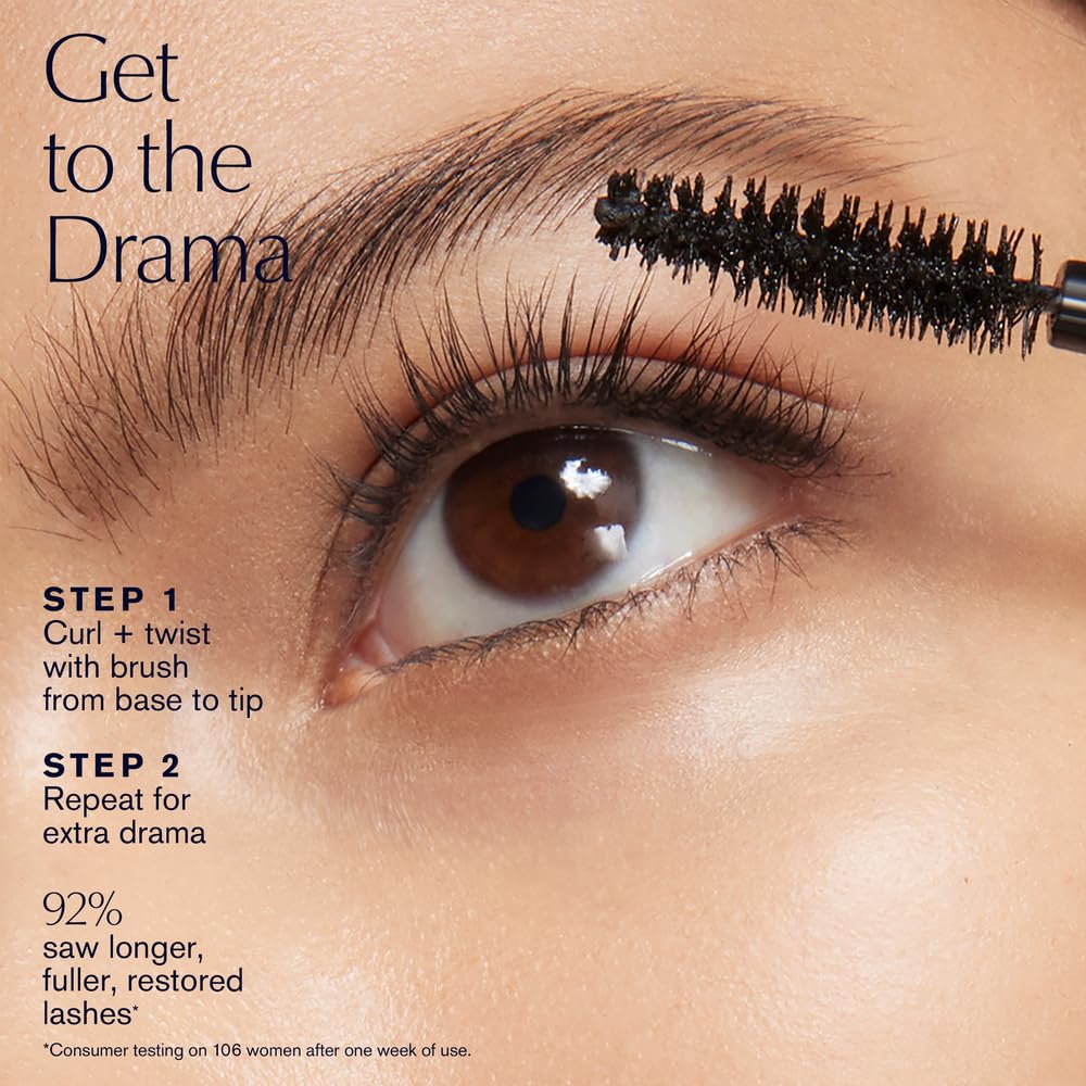 Estée Lauder Turbo Lash High Powered Volume + Length Black Mascara, 0.27 Fl Oz