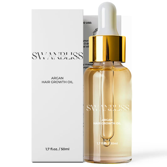 Swanbliss Natural Hair Growth Oil For Men & Women - Hair Growth & Hair Loss Solution, Premium Organic Hair Care Oil