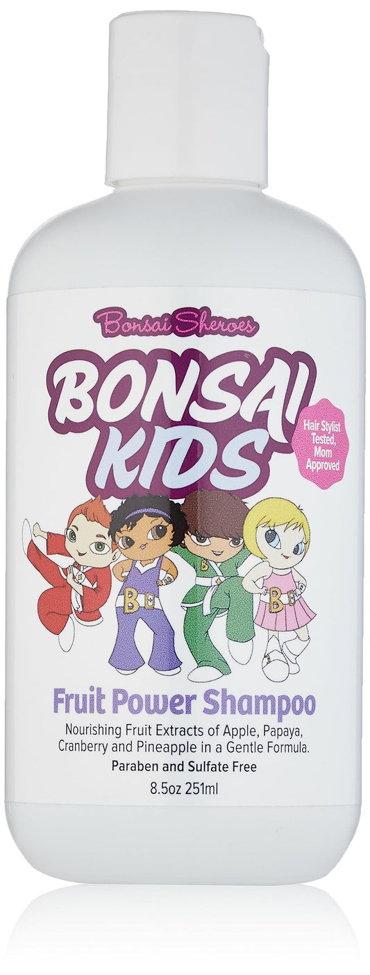 Kids Gentle Tear-Free Shampoo for Toddlers & Sensitive Scalps – Daily Use, 8 Ounce