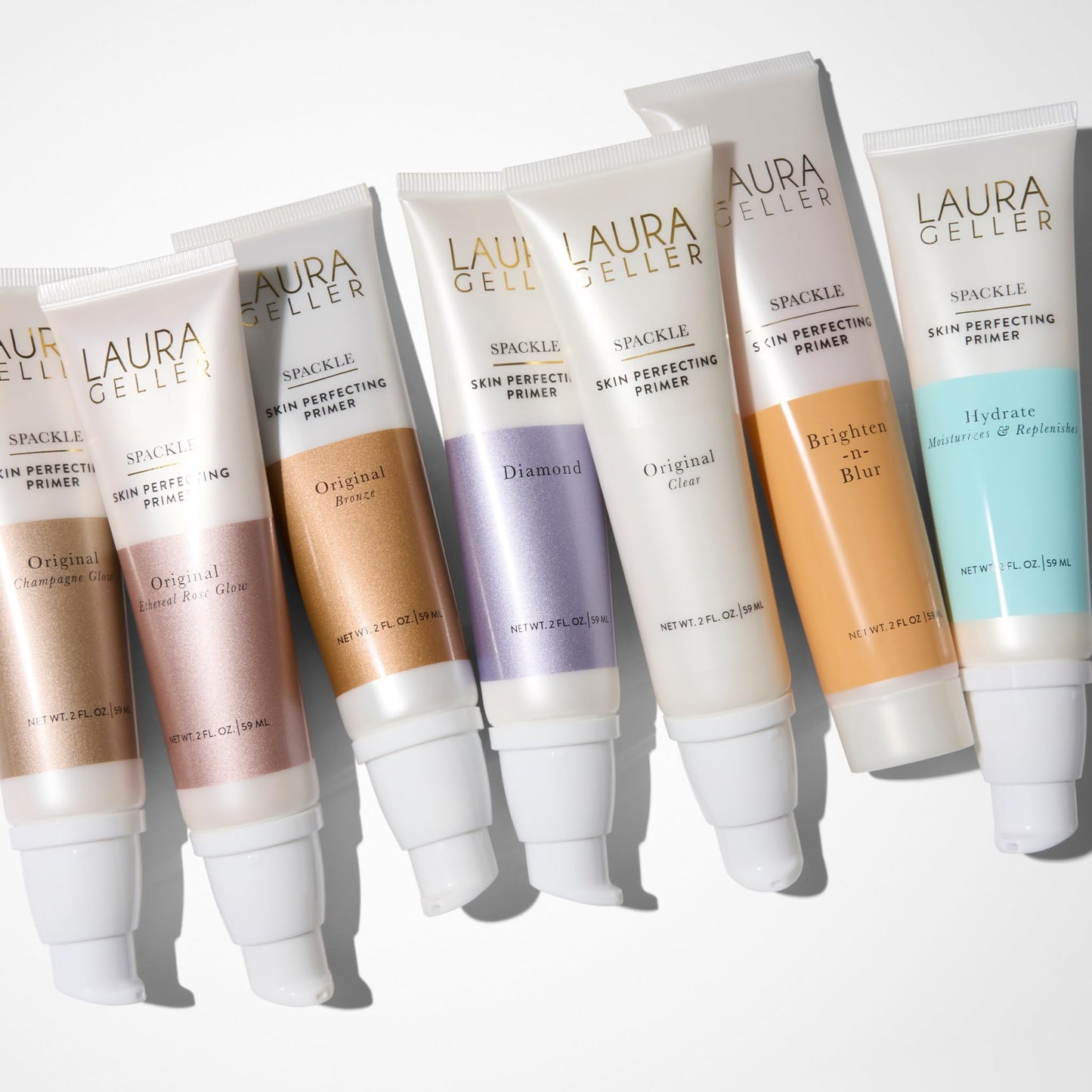 LAURA GELLER NEW YORK Spackle Duo: Spackle Super-Size Skin Perfecting Makeup Primer - Hydrate + Champagne Glow