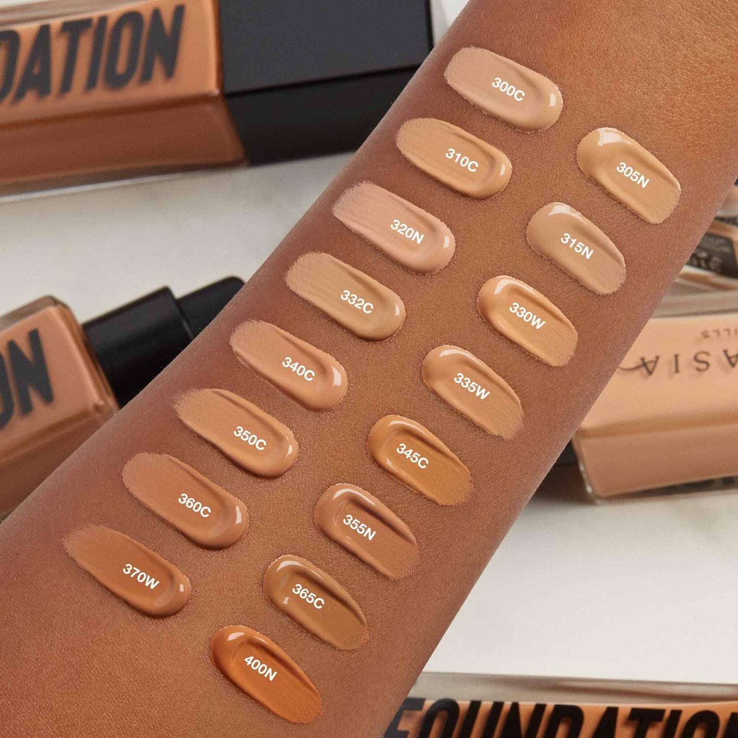 Anastasia Beverly Hills Luminous Foundation - Water-Resistant Long-Wear Face Makeup, Lightweight Glow-Boosting Formula for All Skin Types - 210N