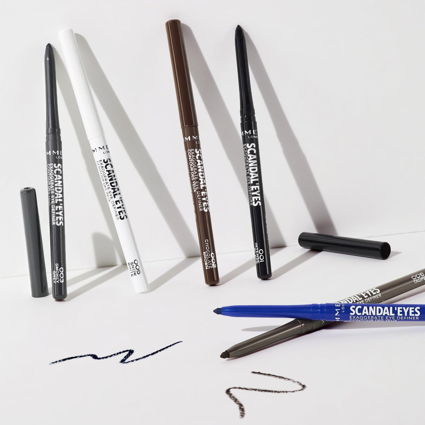Rimmel Scandaleyes Exaggerate Eye Definer, 003 Smokey Grey, 0.35g