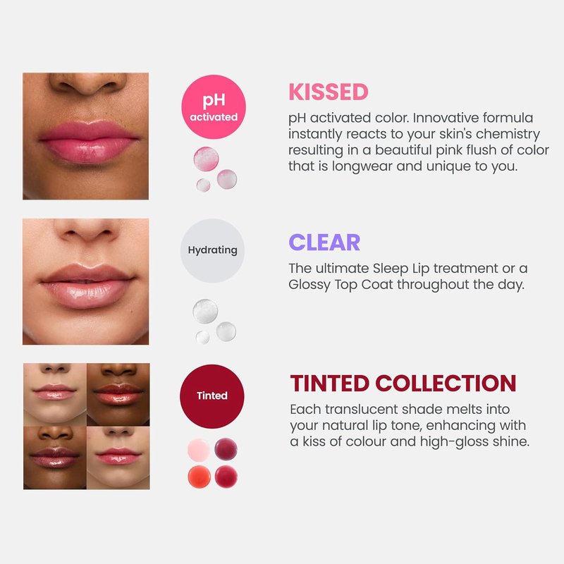 Wonderskin Tinted Lip Oil Rehab Serum - Hydrating, Non-Sticky Deep Red Tint for Dry Lips | Honey