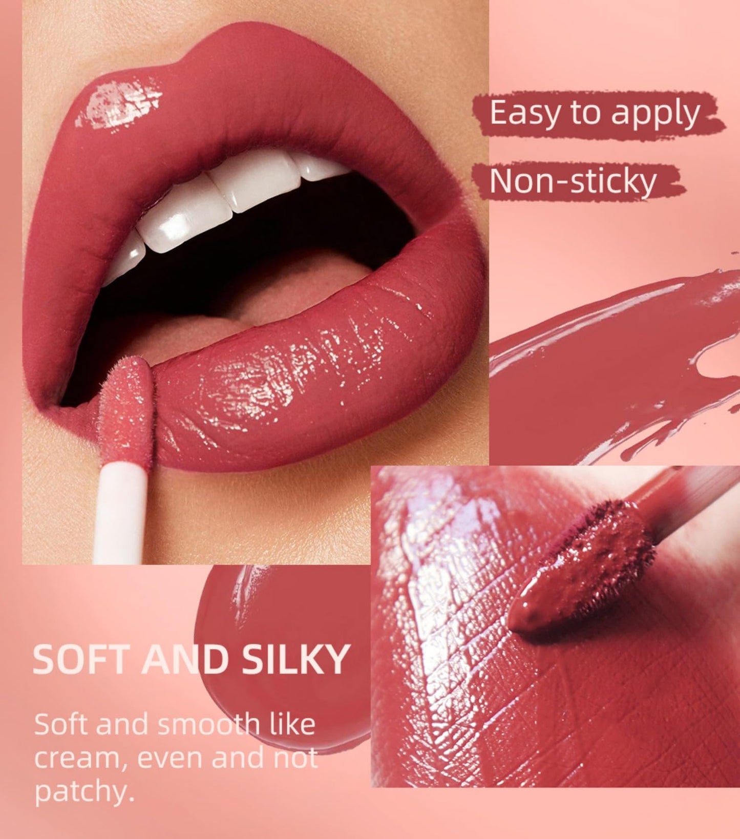 MAEPEOR All In One Lip Kit - 3 In 1 Smooth Lipliner, Lipgloss & Velvet Matte Liquid Lipstick Set with Hydrating Moisturizing Gloss and Creamy Liner - Kit 11, Hot Chocolate