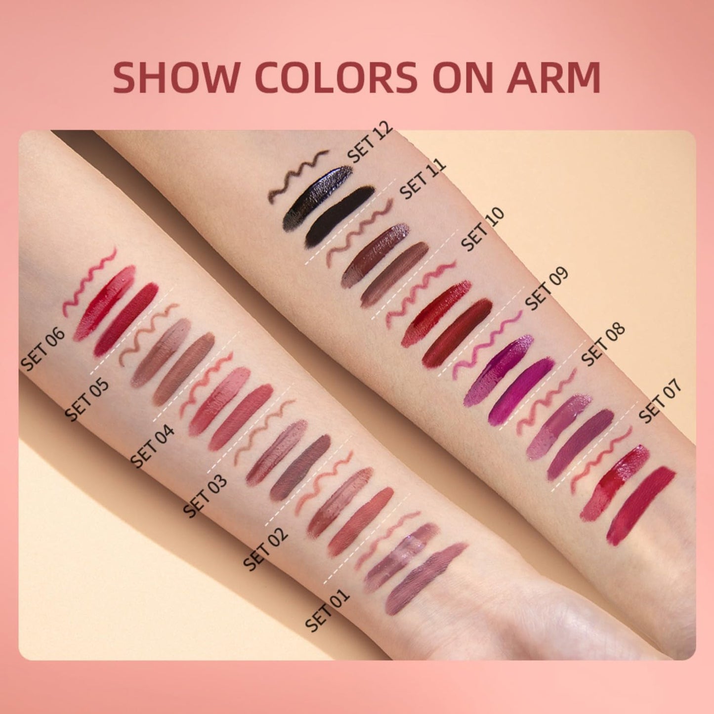 MAEPEOR All In One Lip Kit - 3 In 1 Smooth Lipliner, Lipgloss & Velvet Matte Liquid Lipstick Set with Hydrating Moisturizing Gloss and Creamy Liner - Kit 11, Hot Chocolate