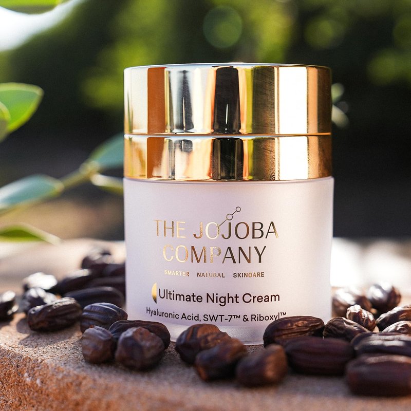 Jojoba Ultimate Night Cream – Anti-Aging Moisturizer for Wrinkles, Fine Lines & Regeneration – Hydrating Night Cream for All Types – Enhances Texture & Tone – 50ml