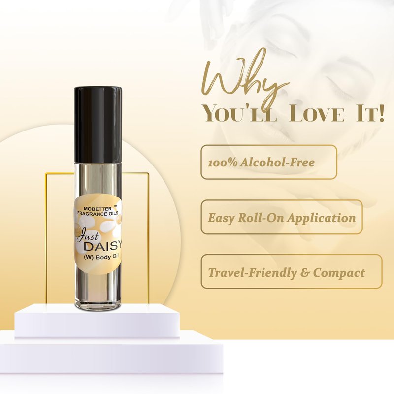 MOBETTER FRAGRANCE OILS Just Daisy Women perfume fragrance Body Oil