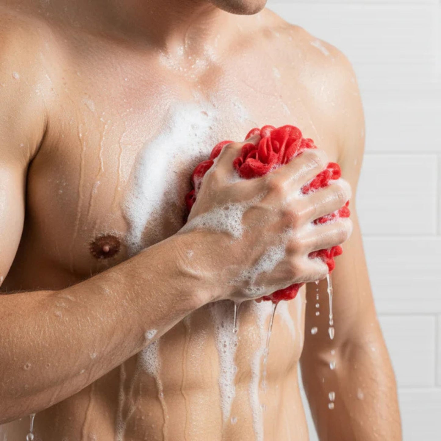 Grooming Lounge Our Best Smeller Body Wash - Moisturizing, Clarifying Foaming Shower Scrub - Fresh, Classic, Suave Fragrance of Acai, Aloe Vera, Seaweed, and Black Pepper - Dry Skin Defense - 11.5 oz