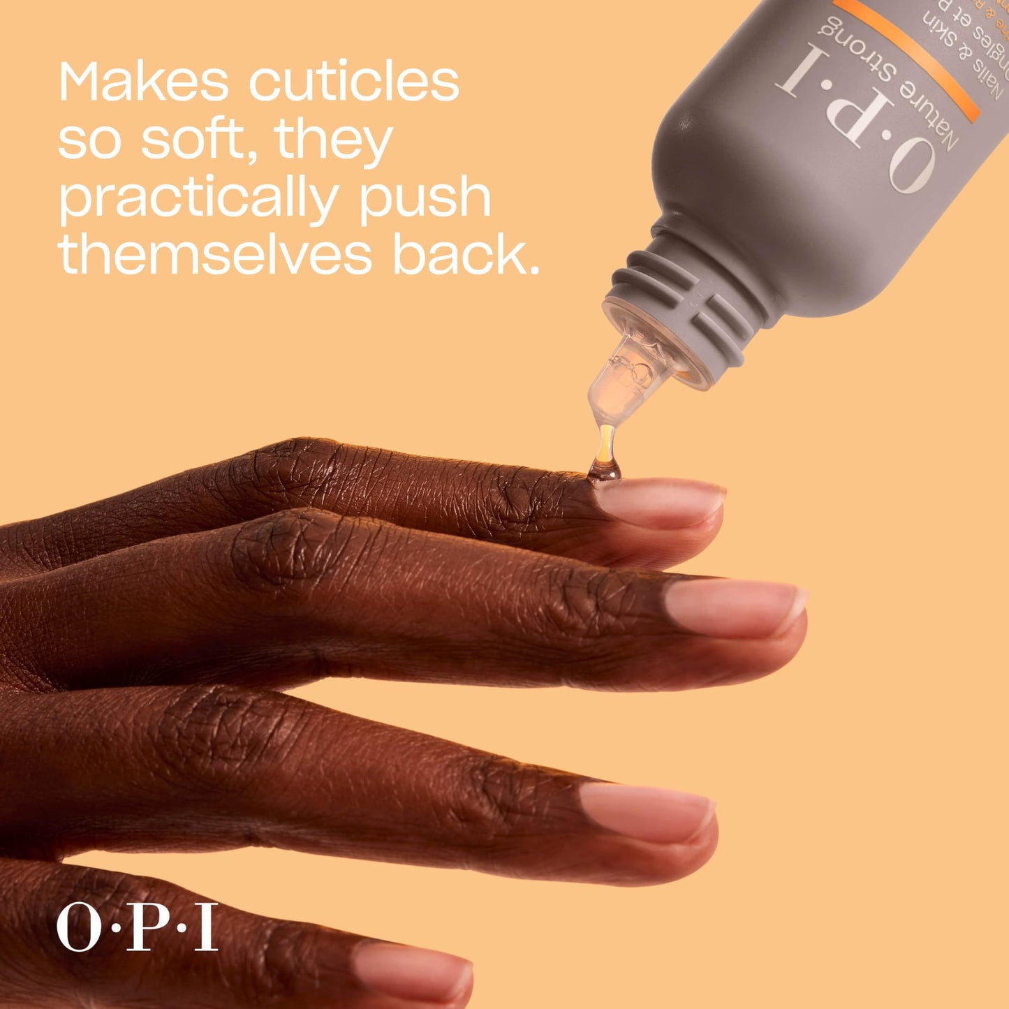 OPI Nature Strong Nails & Skin - Soothe & Remove Cuticles | Enriched with Glycerin to Soften & Smooth Skin Around Nails | 1.7 Fl Oz | 50 mL