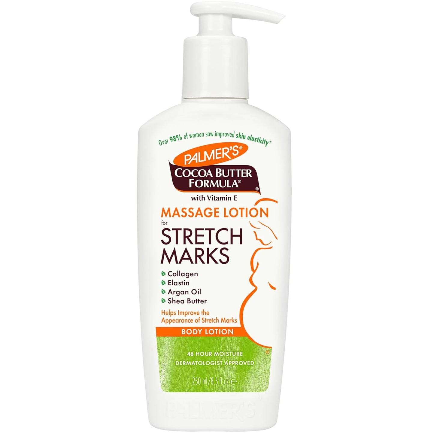 Palmer's Cocoa Butter Formula Massage Lotion - Stretch Marks & Pregnancy Skin Care | 8.5 Oz with Collagen & Shea Butter