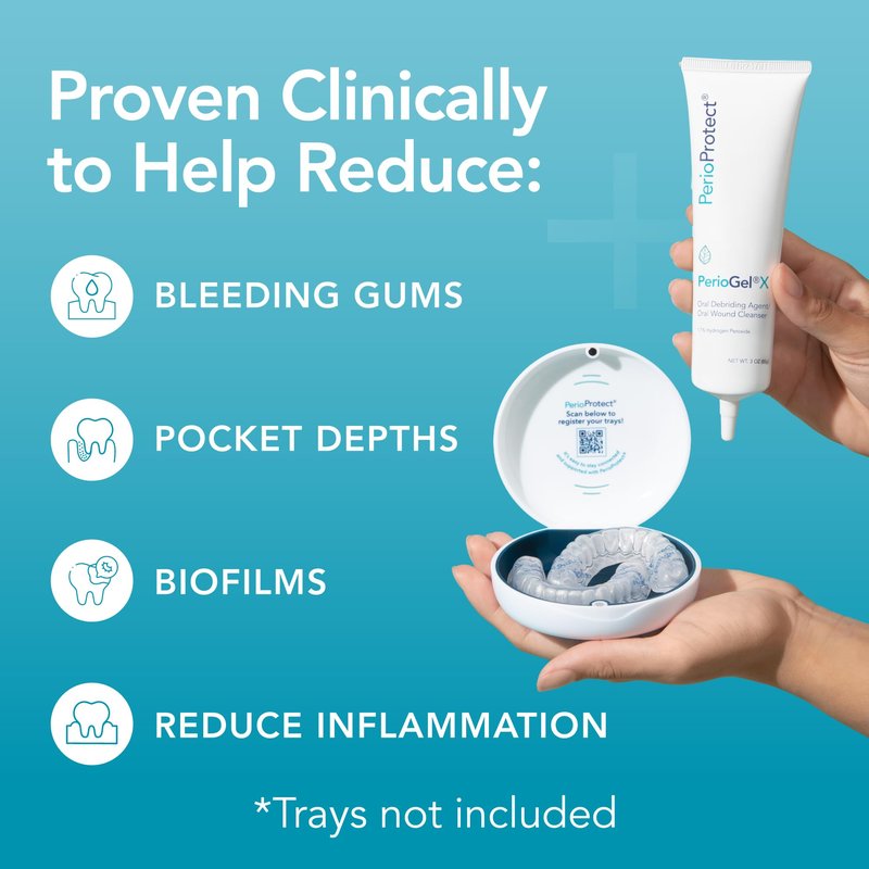 PerioGelX | Periodontal Treatment for Teeth | Promotes Teeth Whitening (3 oz.)