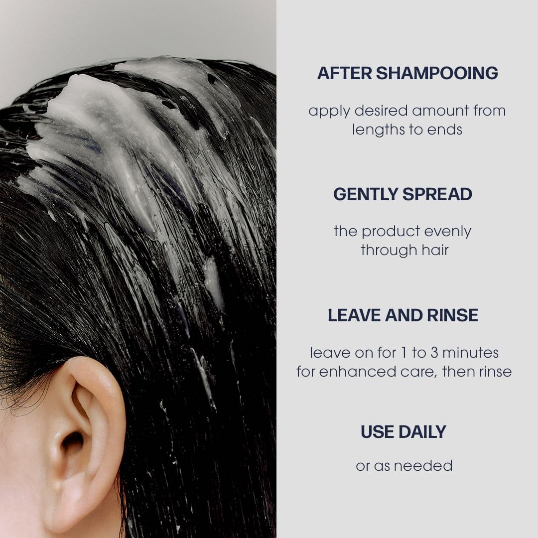 UNOVE Deep Damage Repair Hair Mask - Protein Hair Treatment & Hair Mask for Damaged Hair | Deep Conditioning & Keratin Hair Mask for Dry, Frizzy Hair | Korean Hair Care | Warm Petal, 10.82 fl oz