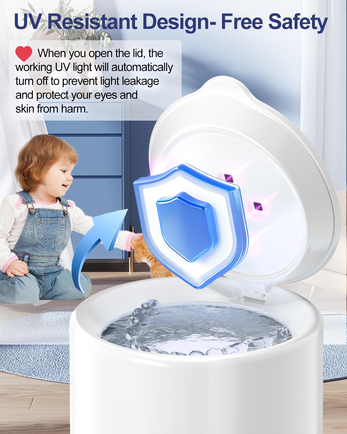 Ultrasonic Retainer Cleaner, 48kHz Denture Cleaner, Retainer Cleaning Machine for Denture, Retainer, Aligner, Jewelry, Mouth Guard, Brace, Toothbrush, Pacifier, Razor, 3 Modes Jewelry Cleaner-White
