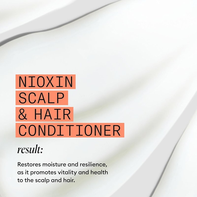 Nioxin System 4 Conditioner - Scalp & Hair Thickening for Colored, Dry, Damaged Hair | Nourishes & Boosts Density with Niacinamide & Biotin