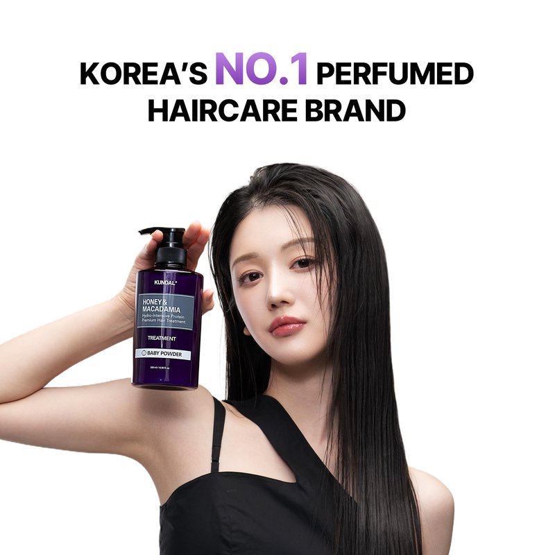 KUNDAL Korean Shampoo and Conditioner Set – Salon-quality, Long Lasting Scent, Moisturizing, Sulfate-Free Formula with Argan & Macadamia Oil, 16.9 fl oz (2 Pack) (K. White Musk (Edition))