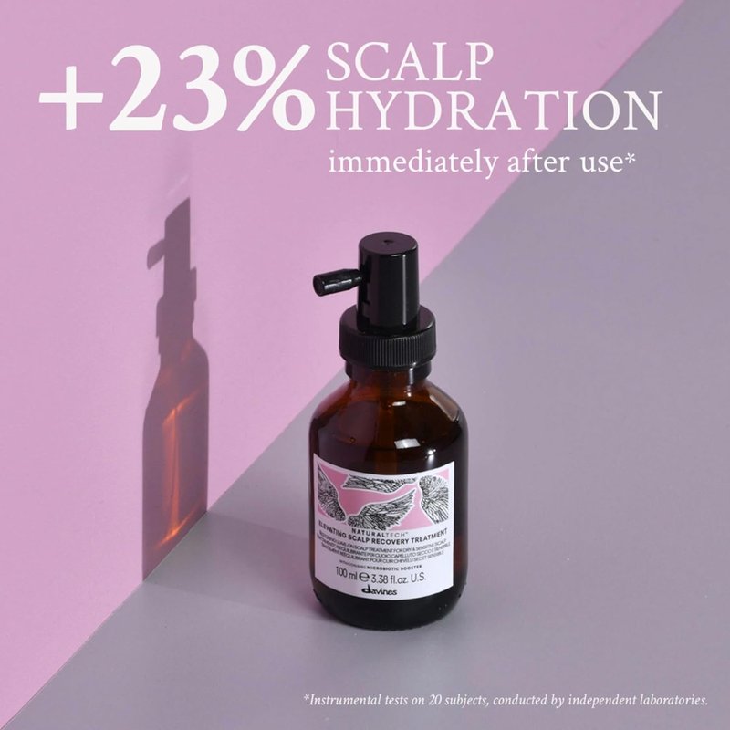 Davines Naturaltech Scalp Recovery Treatment - Leave-On Solution for Sensitive, Dehydrated Scalps | 3.38 Fl Oz