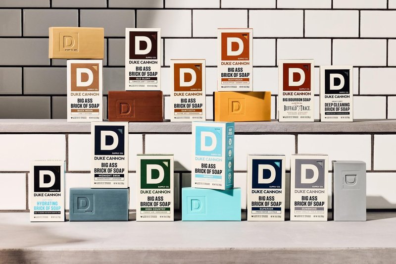 Duke Cannon Big Brick of Soap for Men – 3 Pack Variety | 10 oz Each | Triple Milled Bar Soaps | Long-Lasting | Natural Oils | Mens Bar Soap Set