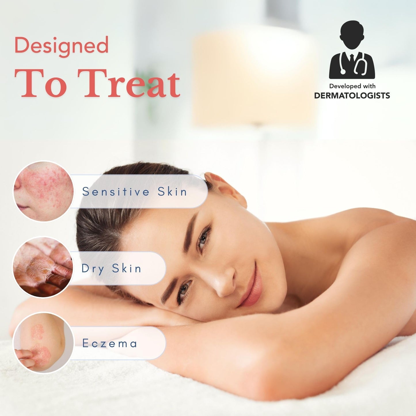 THERAPLEX Hydrolotion - Daily Skin and Body Moisturizer, No Parabens Or Preservatives, Noncomedogenic, and Hypoallergenic, Fragrance-Free, Dermatologist Recommended 3 Pack