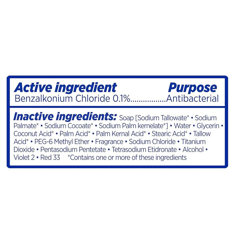 Dial Deodorant Bar Soap - Spring Water, Deep Cleansing & Gentle | 12 Count, 4 oz Each
