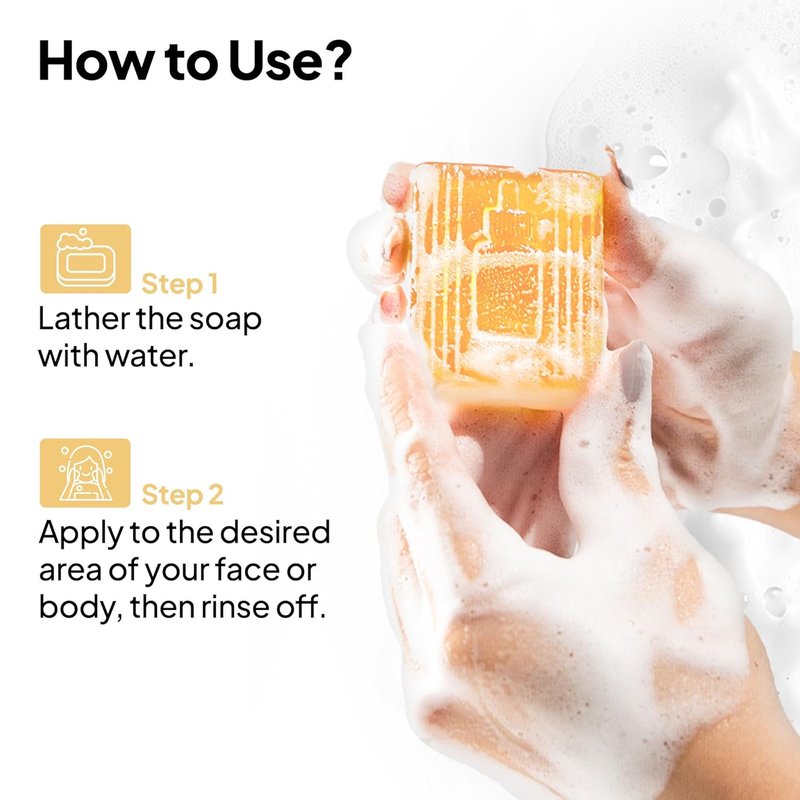 Cleansing Energy Bar with Caffeine & Macadamia Oil - Reduces Morning Puffiness | 1.76 Oz