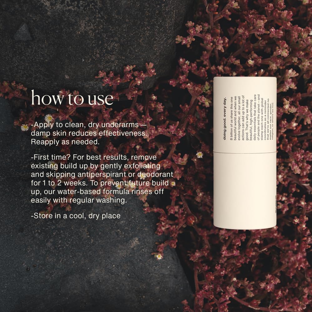 evolvetogether Aluminum Free Natural Deodorant for Women & Men | Dry Rose, Mandarin, Oud & Patchouli | Neutralizes Odors, Soothes Skin | Vegan, Cruelty-Free, Baking Soda Free | Monaco, 1.69 Oz