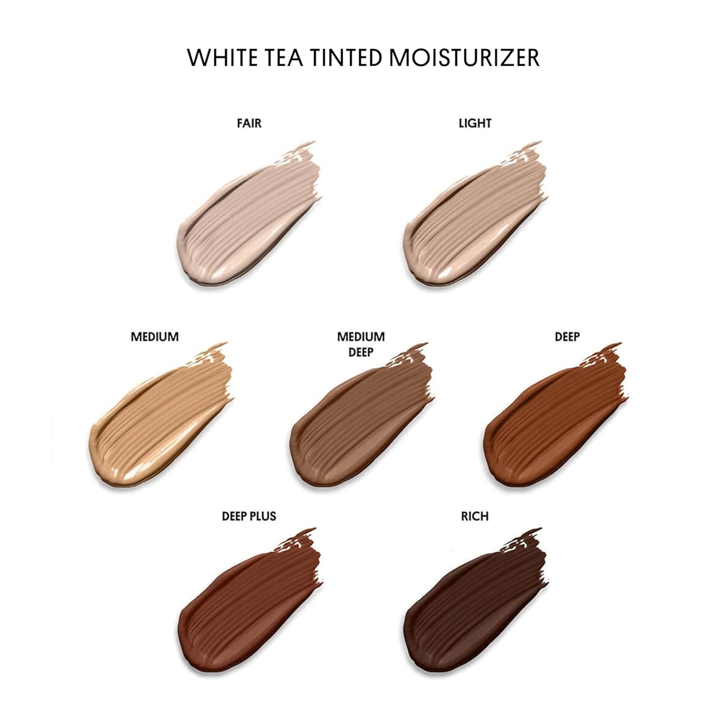 Winky Lux White Tea Tinted Moisturizer SPF 30 | Lightweight Sunscreen with Buildable Coverage, Naturally Radiant Finish, Light