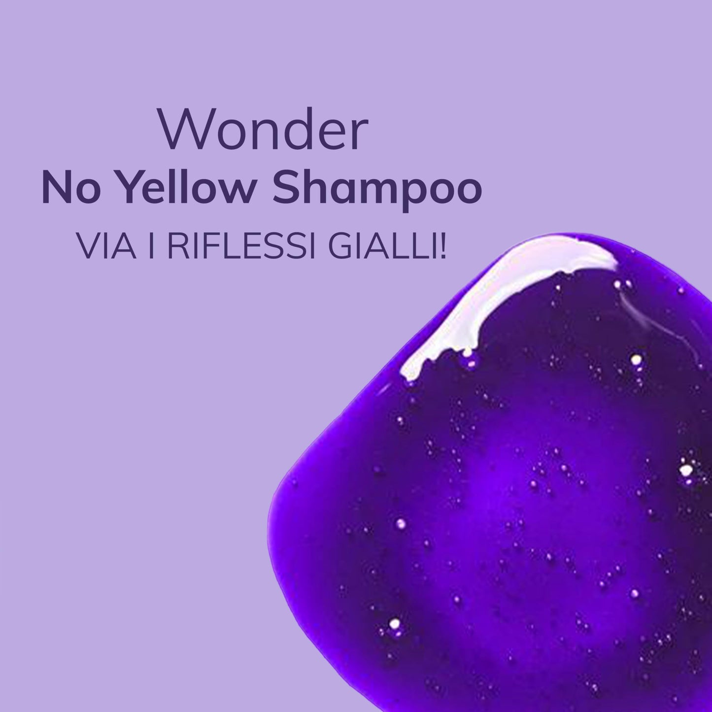 Fanola No Yellow Purple Shampoo - Purple Color Depositing Shampoo for Blondes, Bleached & Grey Hair - Formulated with Violet Pigment to Remove Brassy Tones from Hair (11.83 Fl oz)