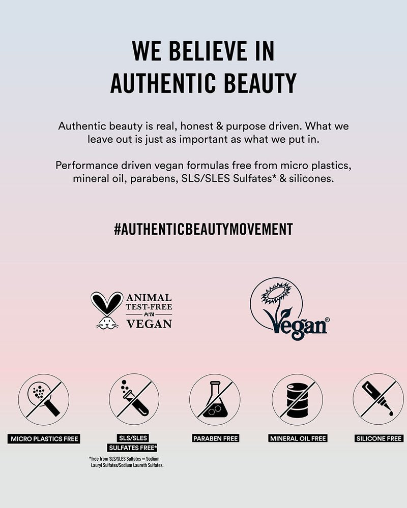 Authentic Beauty Concept Amplify Mousse | Volumizing Mousse | Lightweight Medium Hold Styling | Heat Protection | All Hair Types | Vegan & Cruelty-free | Silicone-free | 6.7 oz