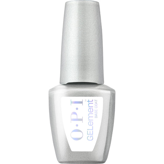 OPI GELement Base Coat | LED Cure Gel Nail Polish | DIY Salon Quality Gel Manicure | Vegan Formula, Durable Wear with High Shine Finish | 0.3 Fl Oz.
