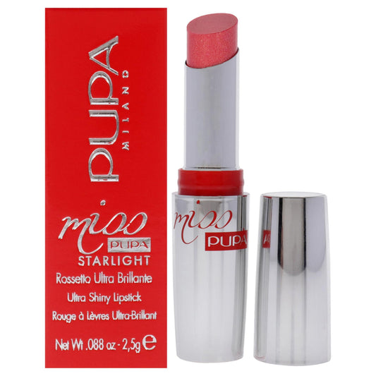 Pupa Milano Miss Pupa Starlight Ultra-Shiny Lipstick - 705 Divine Diana for Women - 0.88 oz Lipstick