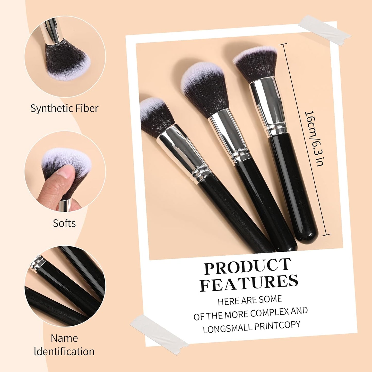 32-Piece Makeup Brush Set - Portable Travel Kit with Multi-Functional Tools | Ideal for Foundation & Blending