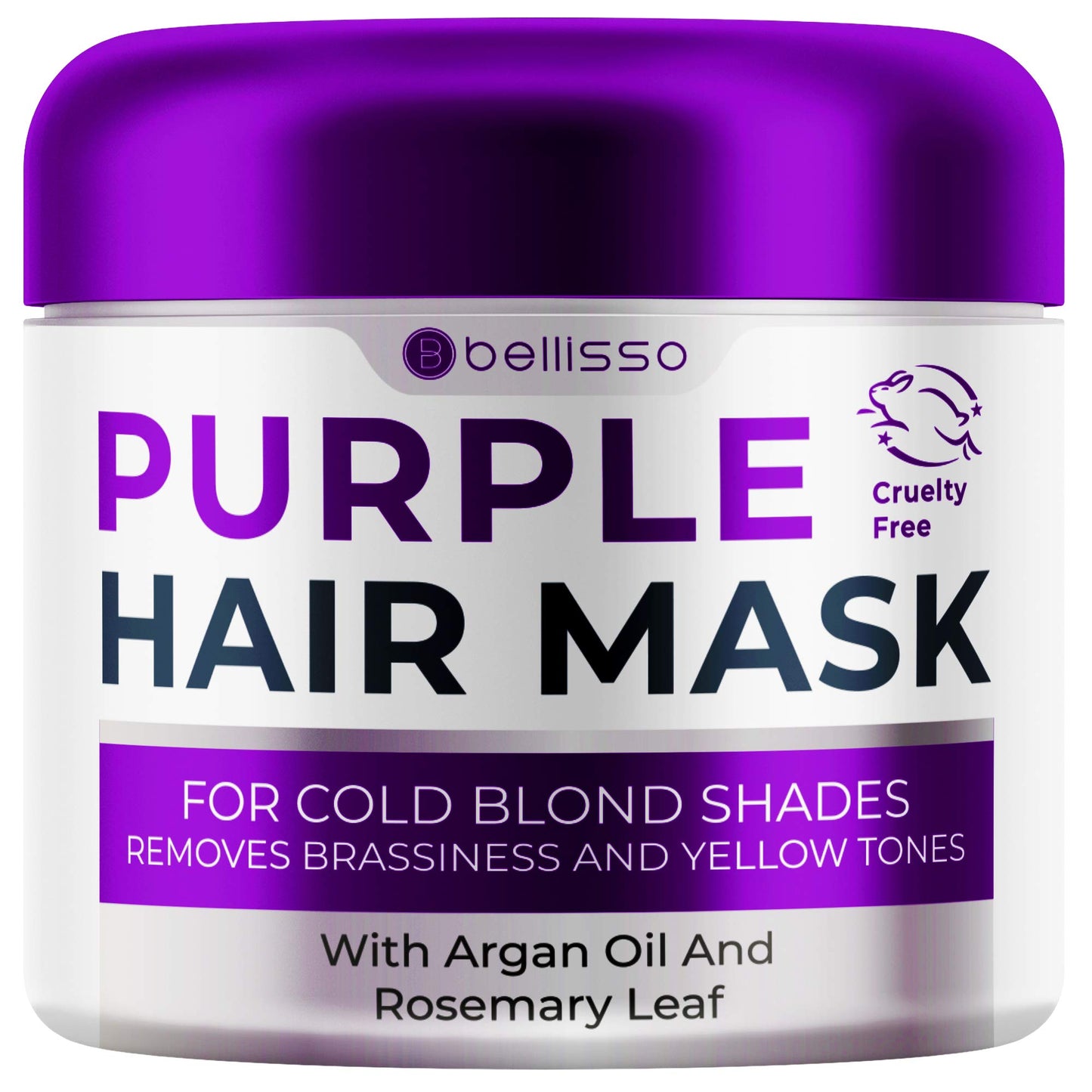 BELLISSO Purple Hair Mask and Purple Shampoo and Conditioner