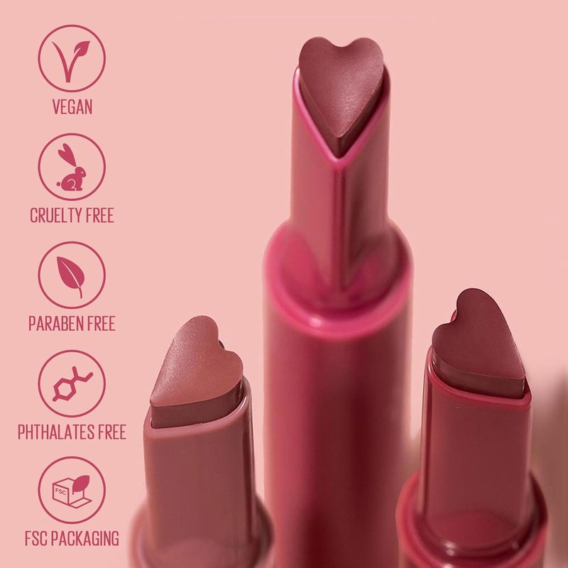 Kaja Lip Gloss - Heart Melter | High-Shine Bubblegum Pink Moisturizer, 0.04 Oz