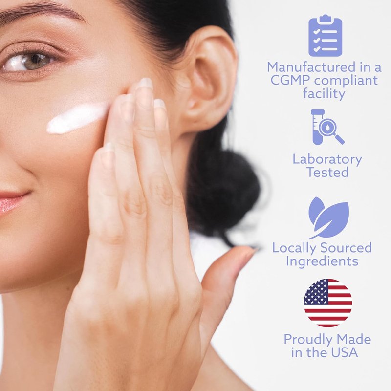 Grass Fed Beef Tallow Face Cream - Anti-Aging Retinol Moisturizer for Sensitive Skin | 2 oz Made in USA