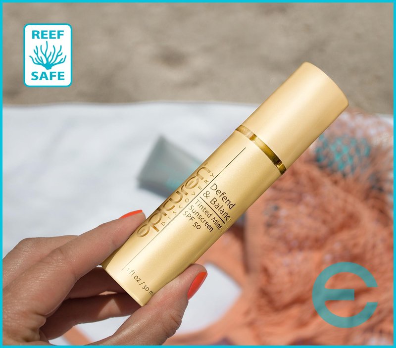 Epicuren Discovery Defend & Balance Tinted Mineral Sunscreen SPF 50, 1 fl. oz.