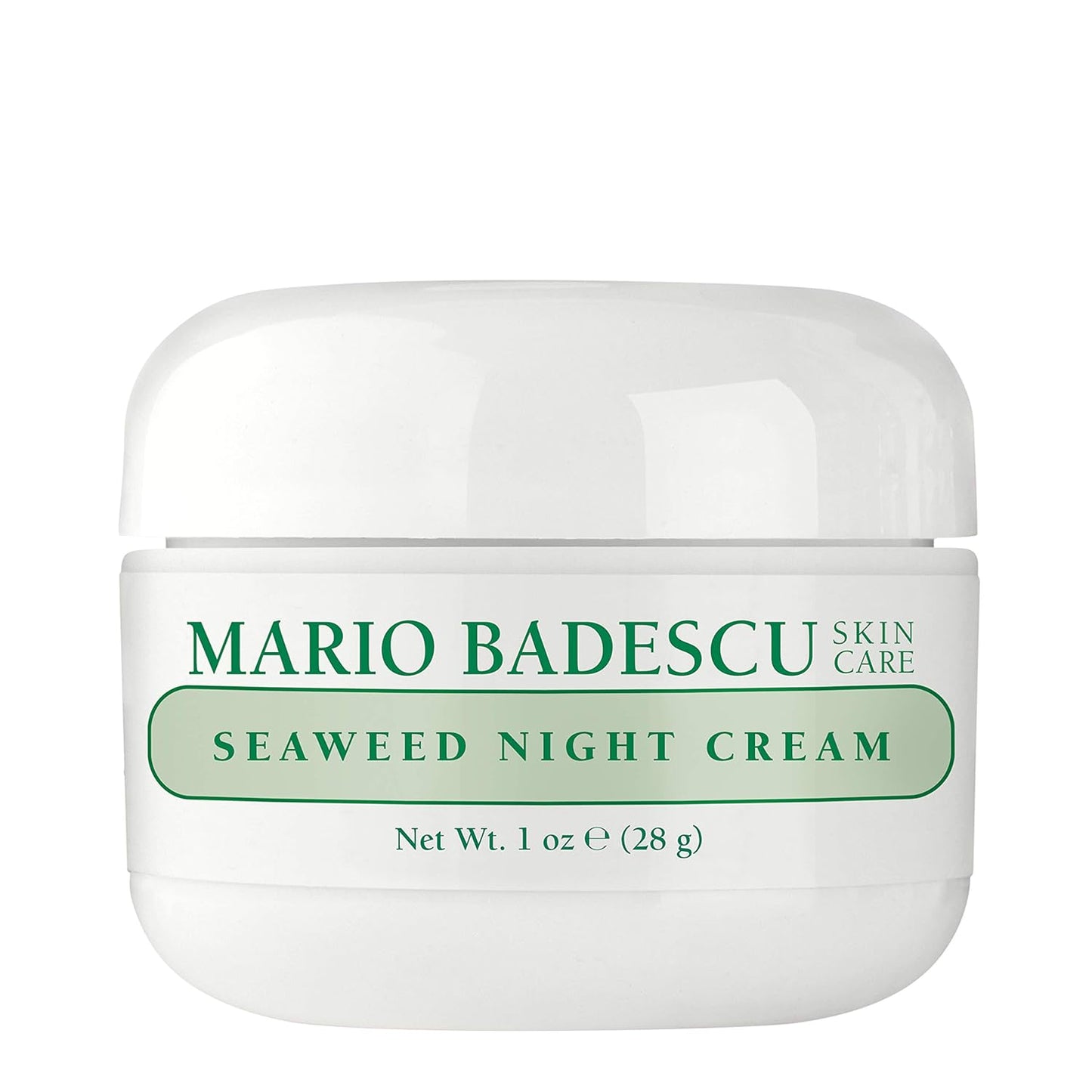 Mario Badescu Seaweed Night Cream - Anti-Aging Oil-Free Moisturizer with Collagen & Sodium Hyaluronate | Ideal for Combination Skin